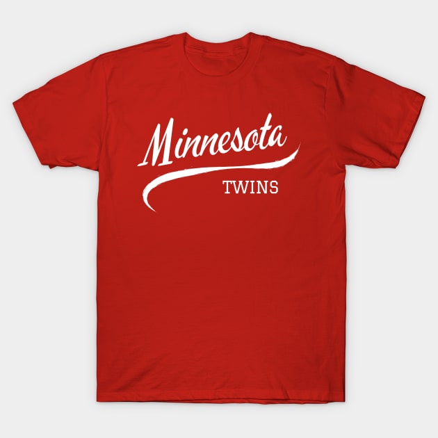 Minnesota Twins Wave T-Shirt by CityTeeDesigns